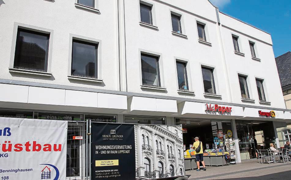 Günstig wohnen in bester Lage: Insgesamt elf Studentenwohnungen sollen zu Beginn des nächsten Jahres im ehemaligen Papenbreer-Haus entstehen. Foto: Puls