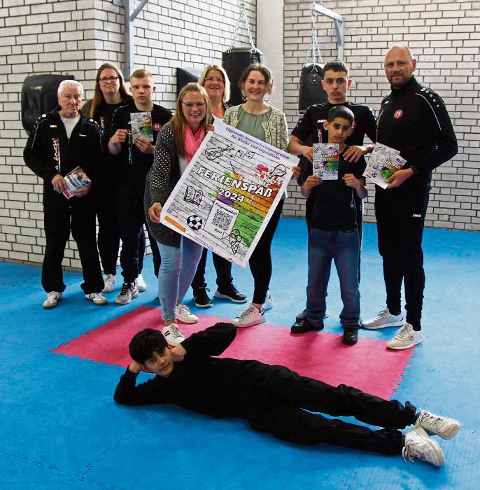 Der Ferienspaß hat ordentlich was zu bieten. Die Organisatoren stellten das Programm jetzt vor. Foto: Löseke
