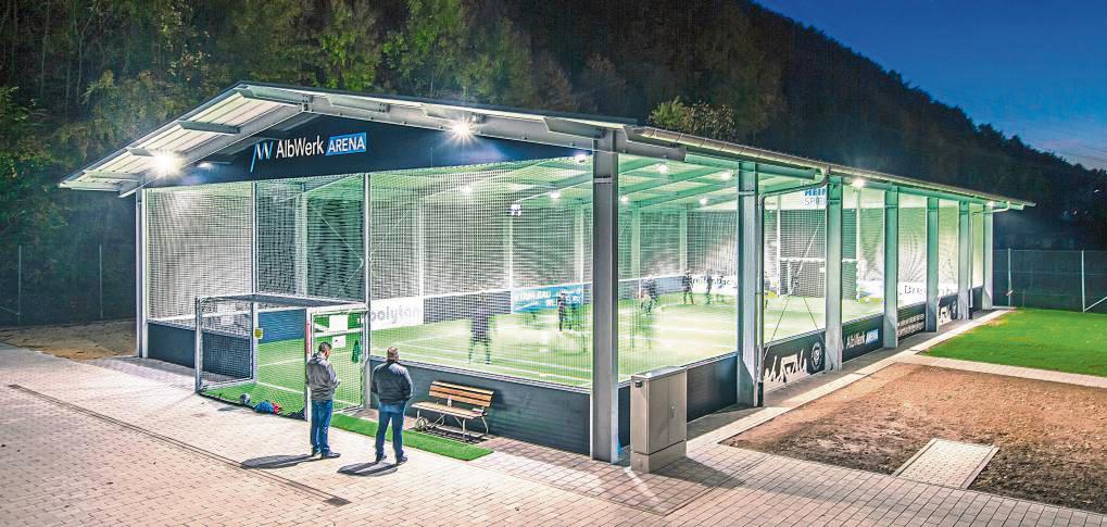 Freilufthalle am Fuße der schwäbischen Alb: Im baden-württembergischen Geislingen an der Steige gibt’s mit der Alb-Werk-Arena zum Beispiel schon ein entsprechendes Angebot.