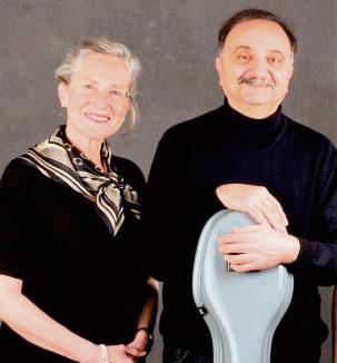 Susanne Schaeffer und Raffi Geliboluoglu.