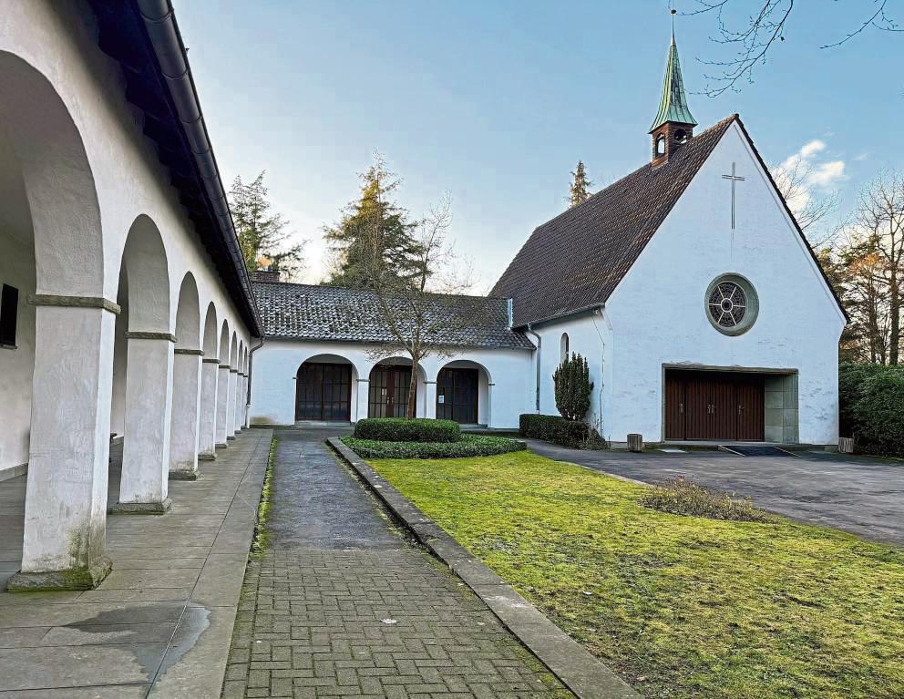 Die Trauerhalle auf dem Hauptfriedhof wurde in diesem Jahr 215 Mal genutzt. Foto: Ursula Vielberg