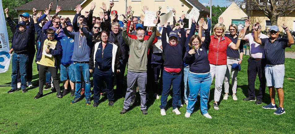 Beste Stimmung herrschte beim Inklusionsturnier unter der Regie des Golfclubs Lippstadt. Die Organisatoren planen bereits eine Wiederholung im kommenden Jahr.