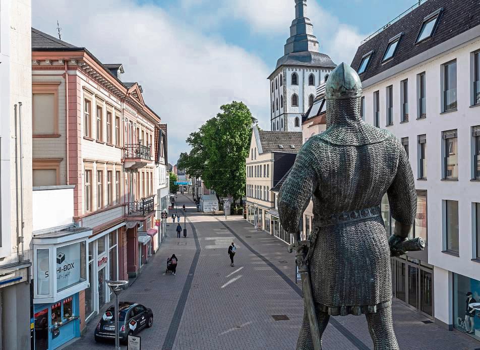 Lippstadt heiß begehrt – während gefühlt alle über Leerstand reden, reißen sich Händler derzeit um freie Flächen zwischen 700 und 3200 Quadratmetern. Foto: Eickhoff