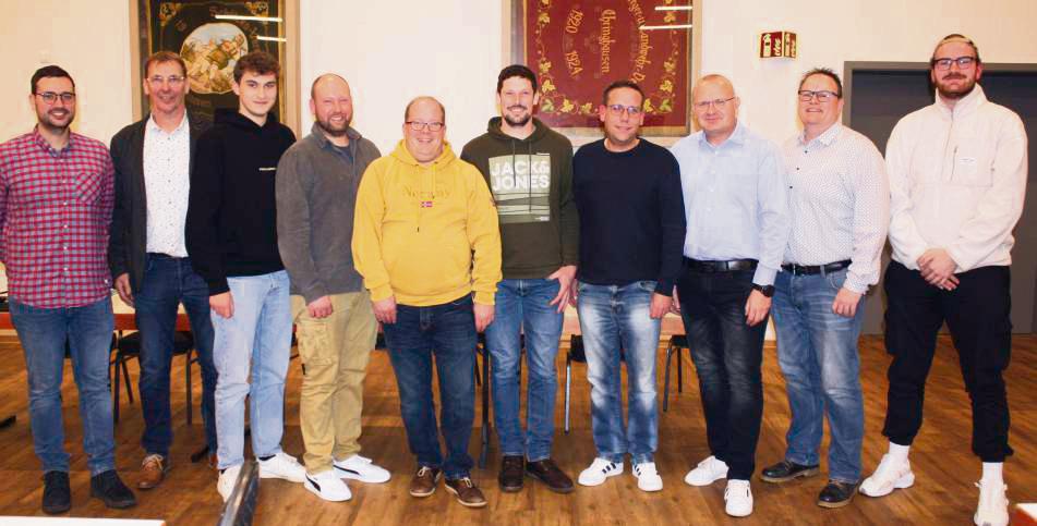 Wahlen zur Fahne und eine Rückschau auf das Schützenjahr standen im Mittelpunkt der Jahreszusammenkunft der St.-Jakobus-Schützenbruderschaft Ehringhausen. Foto: Pape-Rüther