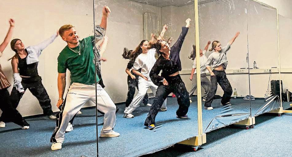 Die Tanzgruppen trainieren aktuell in den Räumen des alten Rabennestes. Foto: N. Wissing
