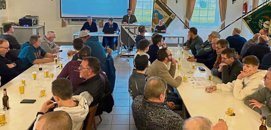 Das Interesse an der Halle ist bei den Altengeseker Schützen ungebrochen. Foto: N. Gerwin