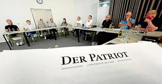 Zwei Stunden lang tauschten sich Beirat und Redaktion im Verlagsgebäude am Wasserturm intensiv aus.