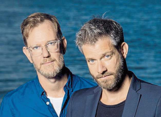Aus dem Thriller „Der stille Vogel“ lesen Peter Mohlin und Peter Nyström in Erwitte. Foto: Magnus Liam Karlsson
