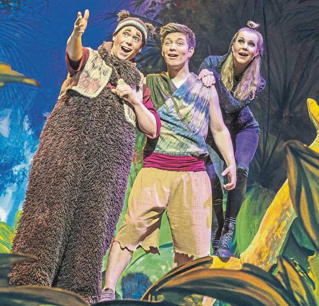 Aufregende Abenteuer mit Musik: Das Theater Liberi bringt das Dschungelbuch als Musical auf die Bühne. Foto: Nilz Böhme
