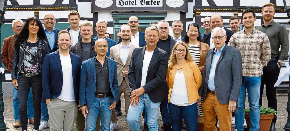 Die Liberalen haben in Erwitte auch ihre Wahlkreis-Kandidaten nominiert. Foto: Giannakis