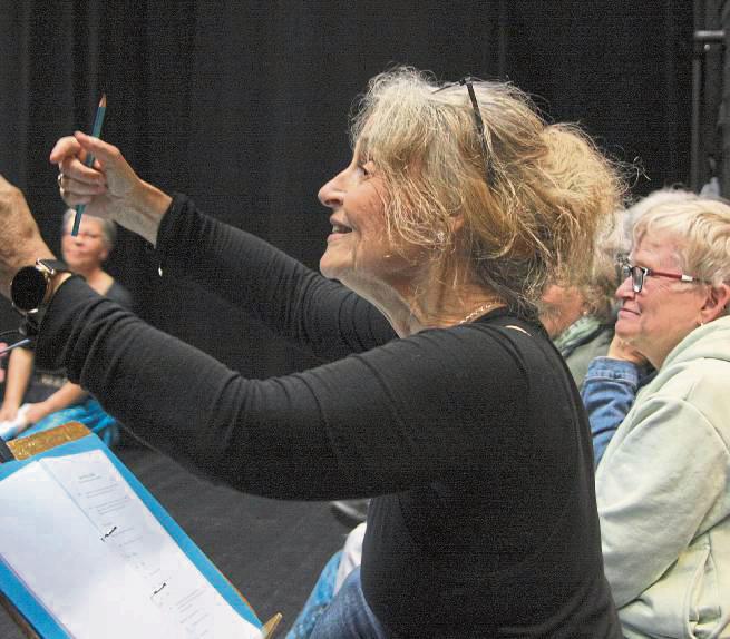 Dagmar C. Weinert führt Regie mit Leib und Seele – und das über drei Jahrzehnte lang.