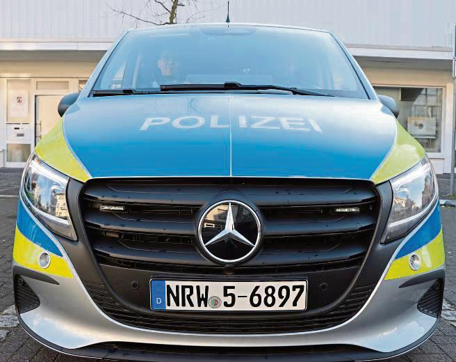 Die Geseker Wache ist die erste im Kreis Soest, die den neuen Streifenwagen erhalten hat. Fotos: Ulrike Dietz