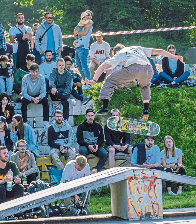 Profis und Amateure wollen am Samstag beim Skatecontest des Lippstädter Rollsportvereins wieder für ein großes Spektakel auf der Skateanlage am Jahnplatz sorgen.