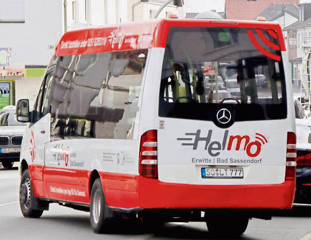 Um die Mobilität in Geseke zu verbessern, wünscht sich die Geseker Linke das Helmo-Angebot. Archivfoto: Dietz