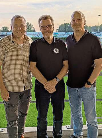 Sie führen weiter Regie bei Teutonia Lippstadt: Der Vorstand mit (v.r.) Heinz Rygula, Hendrik Broermann und Thomas Vogt.