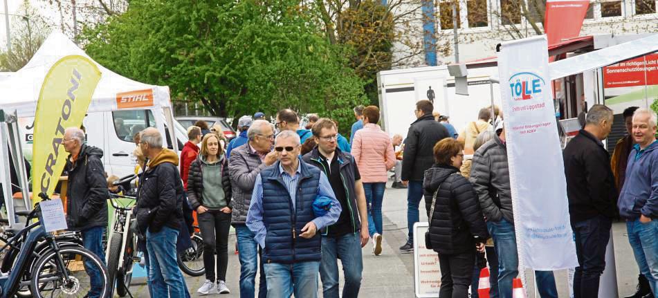 Die Aktionen der Betriebe zum Frühlingserwachen im Gewerbegebiet Erwitte-Nord locken jedes Jahr viele Besucher an. Archivfoto: Wissing