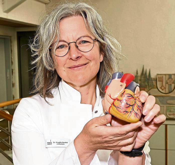 „Jeder von uns kann etwas für seine Herzgesundheit tun“, betont Dr. Margitta Neufeld, Ärztliche Leiterin des Kreisgesundheitsamts, anlässlich des Weltherztags. Foto: Tamara Buckenauer,