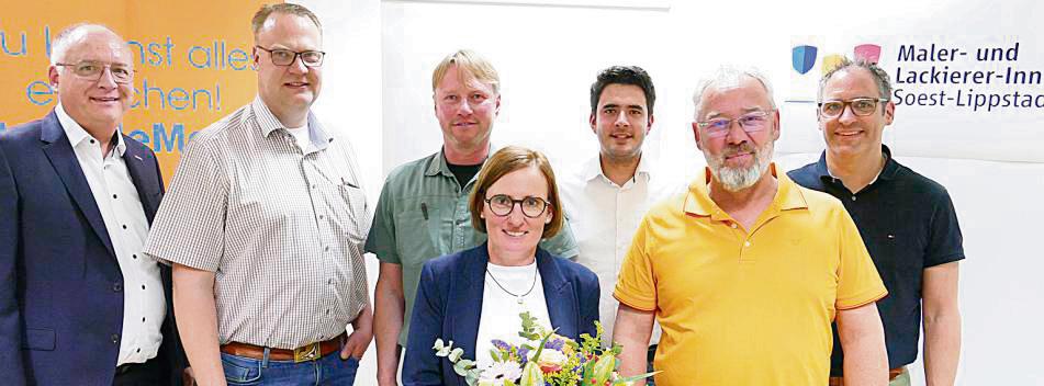 Obermeisterin der Maler- und Lackierer-Innung bleibt Tanja Senftleben.