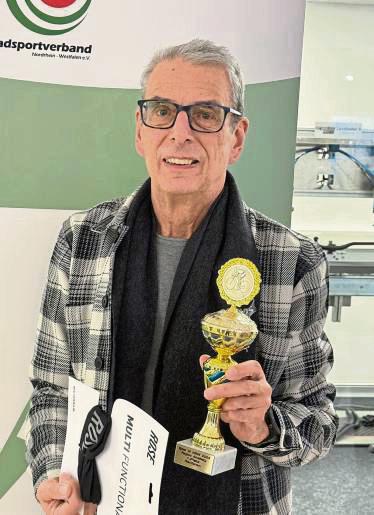 Freute sich über den ersten Platz bei „Best of NRW 2023“: Radsportler Wilfried Prange vom SC Lippstadt.