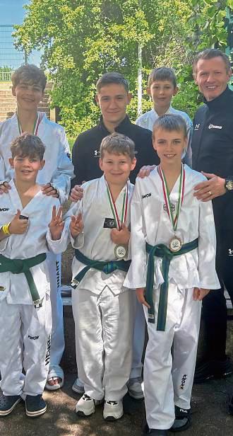 Einen starker Auftritt zeigten die Taekwondosportler aus Bad Westernkotten bei den Dreiländereck Open.