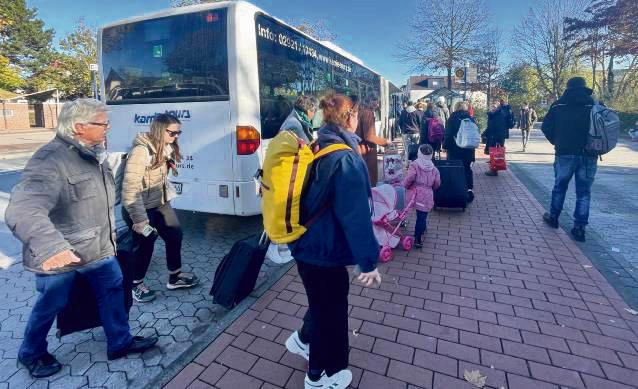 Schienenersatzverkehr ist eine nervliche Zerreißprobe, er bedeutete Montag zwei Stunden Zeitverlust. Foto: Vielberg
