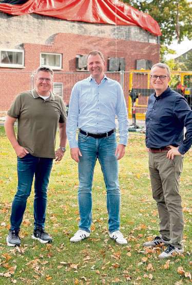 Stellten die Pläne vor (v.l.): Jörg Becker, Michael Praest und Carsten Pilz.