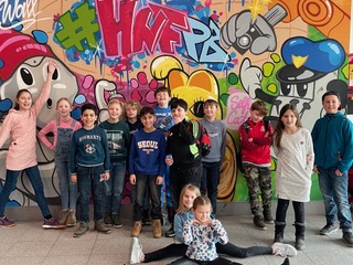 Die Klasse 4a erlebte eine wissensreiche Zeit im Schülerlabor. Foto: Grundschule St. Marien Geseke