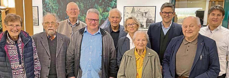 Die Ortsunion Geseke ehrte ihre Mitglieder bei einer Versammlung.