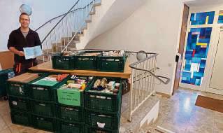Spenden für die Tafel hat die Neuapostolische Gemeinde jetzt gesammelt.