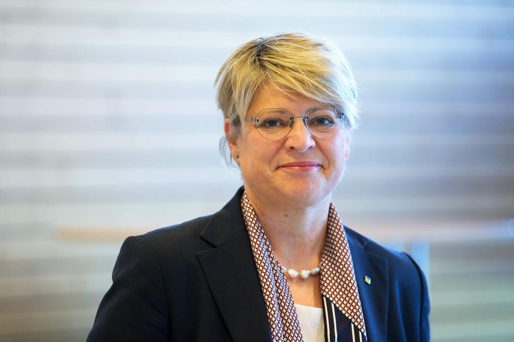 Die Präsidentin der Deutschen Rentenversicherung: Gundula Roßbach. - Foto: Soeren Stache/dpa/Archivbild