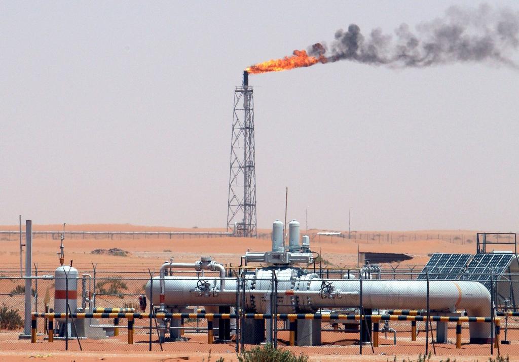 Ein Ölfeld in Saudi-Arabien. - Foto: Ali Haider/EPA/dpa