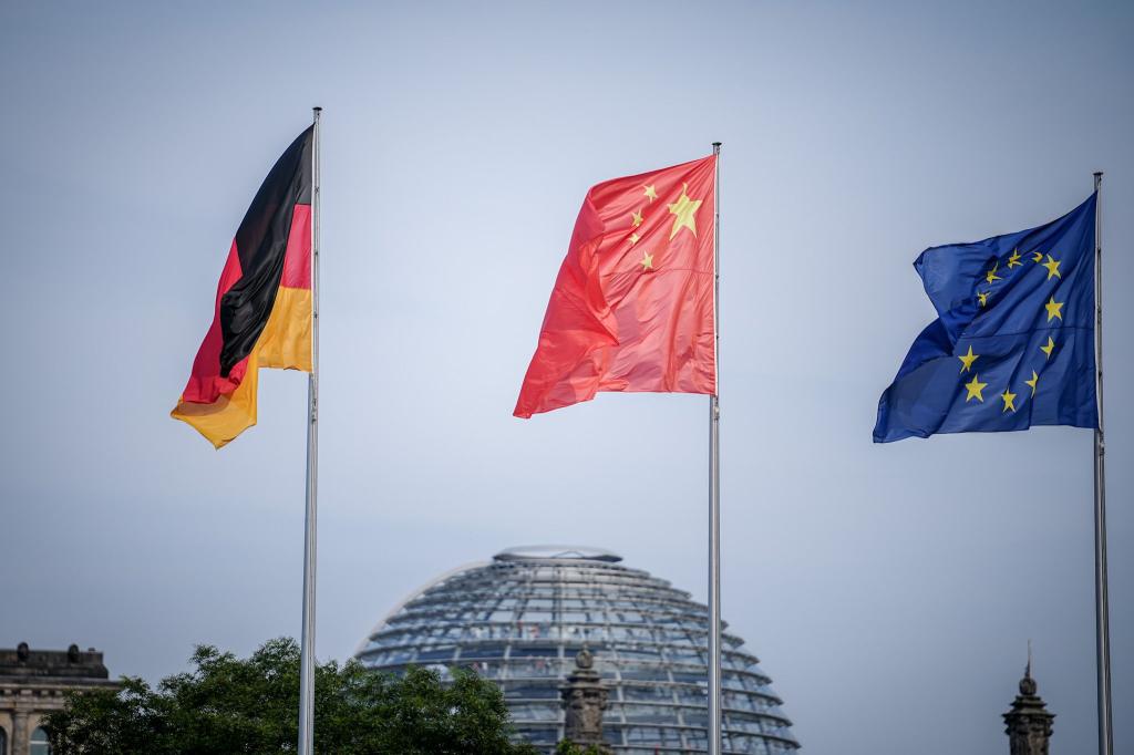 Die Handelskammer fordert gerechtere Bedingungen für EU-Firmen in China. - Foto: Kay Nietfeld/dpa