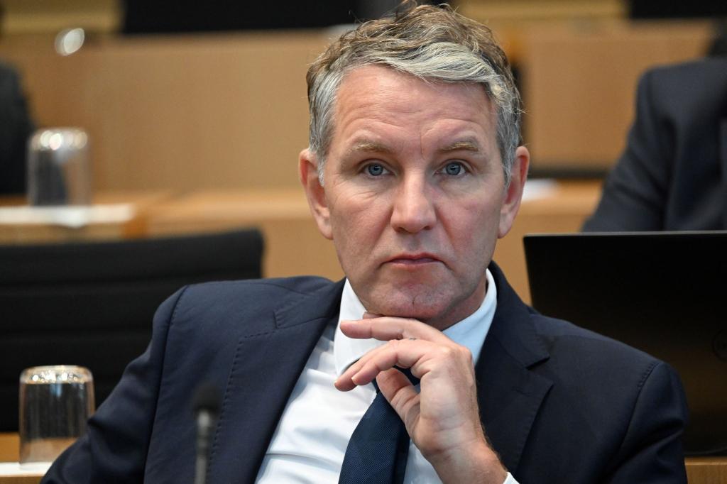 Björn Höcke ist Spitzenkandidat der Thüringer AfD für die Landtagswahl am 1. September. - Foto: Martin Schutt/dpa