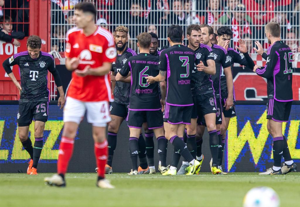 Unions Spieler blieben gegen die Bayern weitesgehend in der Rolle der «staunenden Beobachter». - Foto: Andreas Gora/dpa