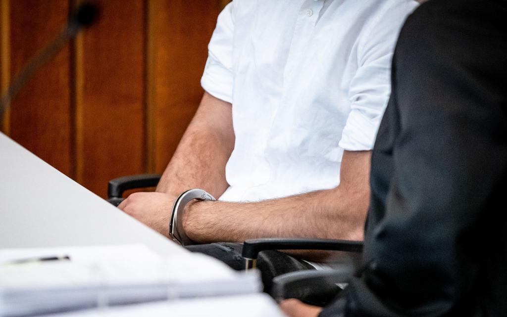 Der wegen Mordes angeklagte 21-jährige Mann muss für neun Jahre in Haft. - Foto: Christoph Schmidt/dpa