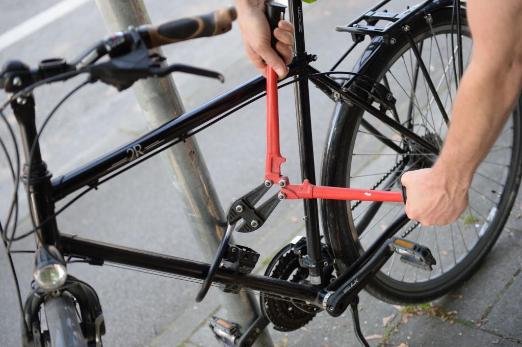 Die Versicherungen raten dringend, Fahrräder mit guten Ketten- oder Bügelschlössern zu sichern (Symbolbild). - Foto: Andreas Gebert/dpa
