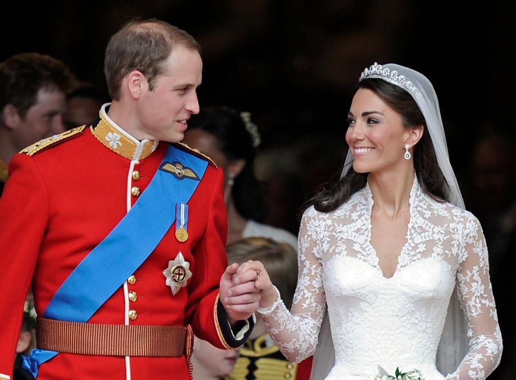 Die Hochzeit des britischen Prinzen William und seine Frau Kate, Herzogin von Cambridge, ist 13 Jahre her. - Foto: Martin Meissner/AP/dpa