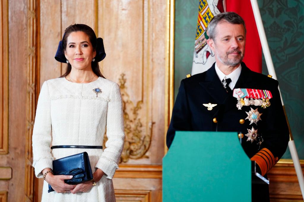 Dänemarks König Frederik X. und Königin Mary beim Besuch in Schweden. - Foto: Ida Marie Odgaard/Ritzau Scanpix Foto/AP/dpa
