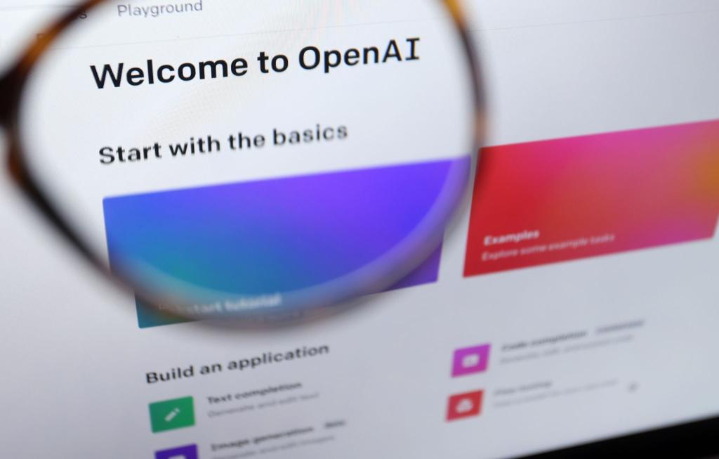 "Welcome to OpenAI" steht auf der Homepage von ChatGPT. Der Chefforscher der Firma geht. - Foto: Karl-Josef Hildenbrand/dpa