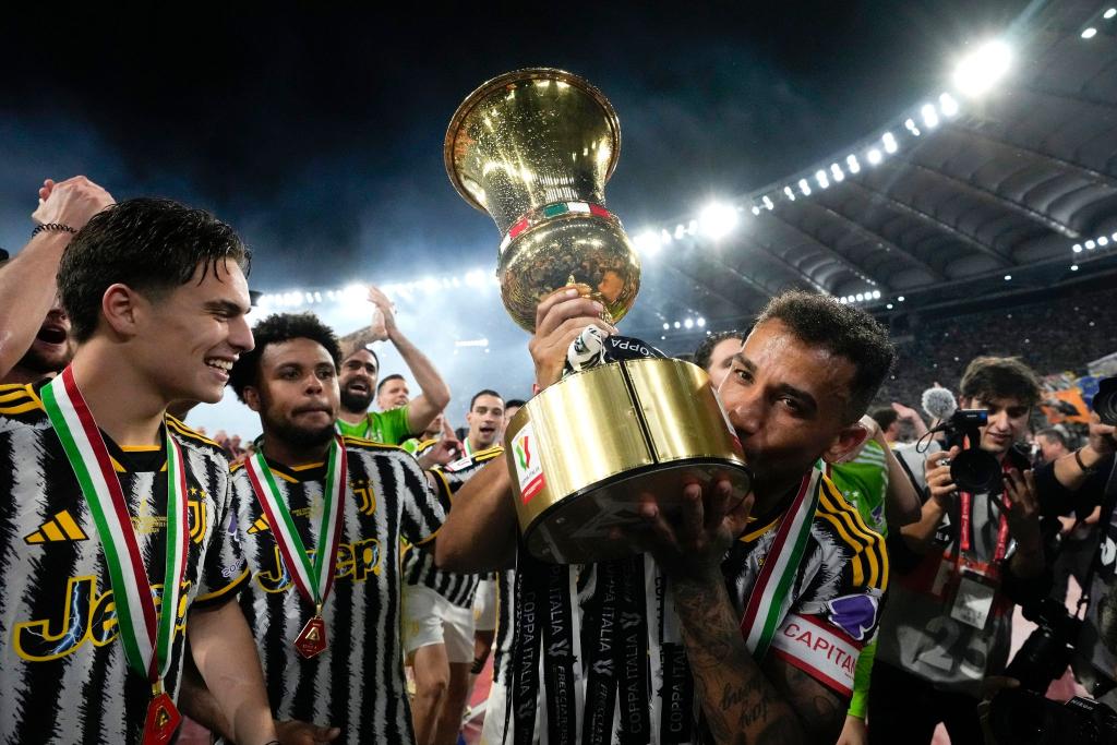 Rekordsieger Juventus Turin hat zum 15. Mal den italienischen Fußball-Pokal gewonnen. - Foto: Gregorio Borgia/AP