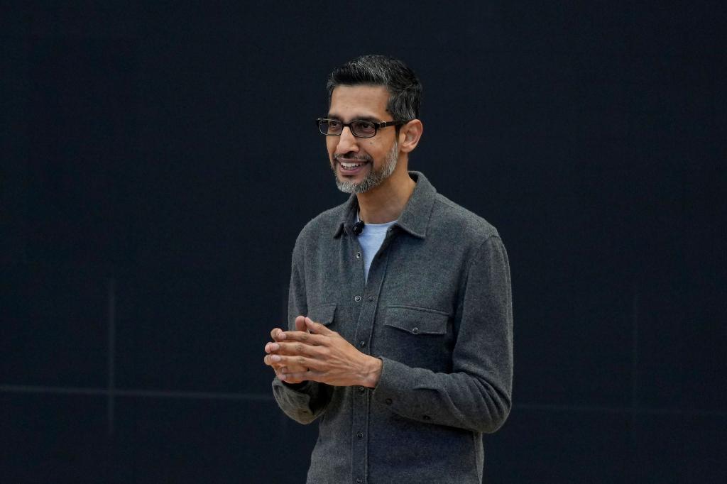 Google-Chef Sundar Pichai hat sich zum Film «Her» geäußert. - Foto: Jeff Chiu/AP/dpa