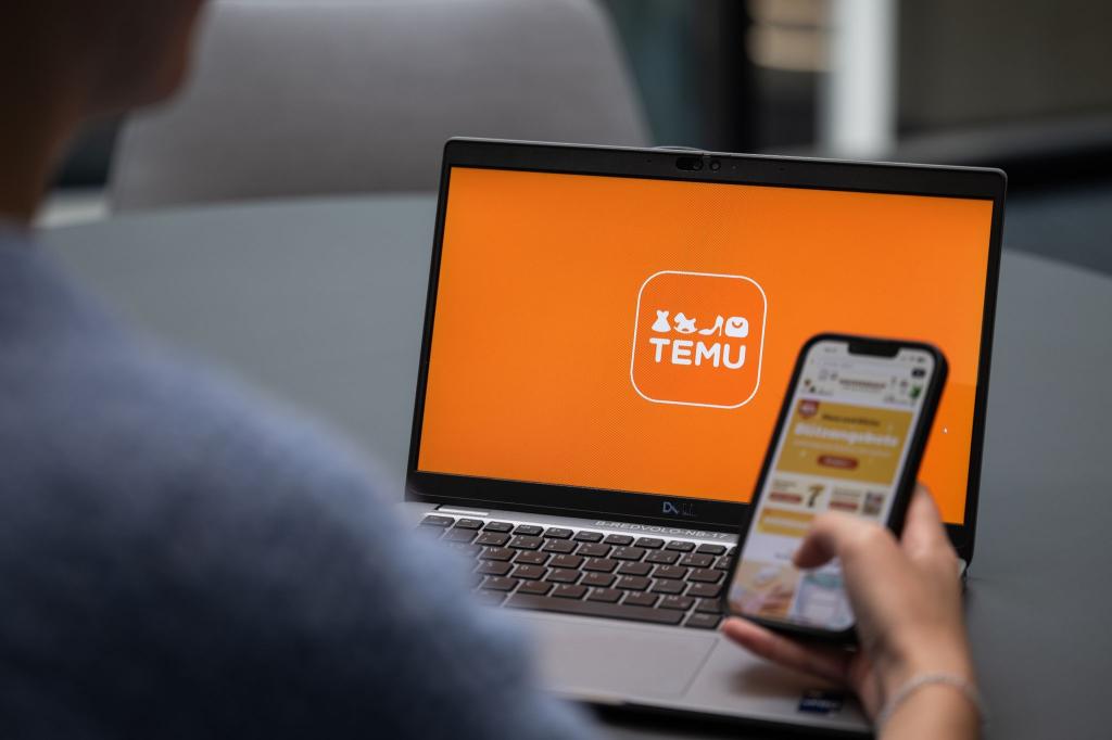Verbrauchergruppen haben Beschwerde gegen den chinesischen Onlinehändler Temu eingereicht. - Foto: Hannes P Albert/dpa