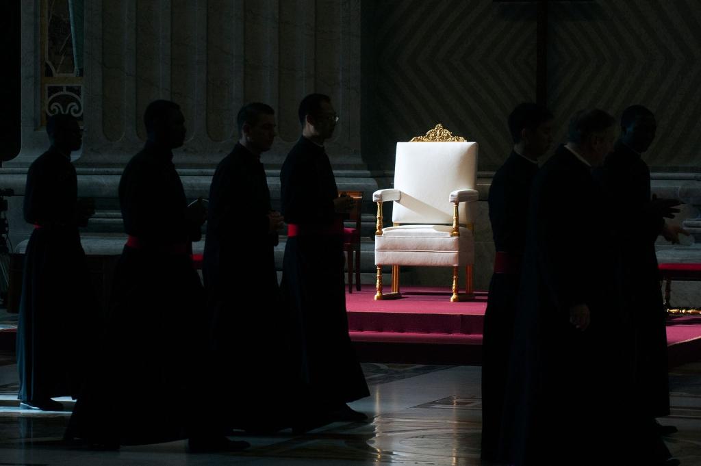Reserviert - der Stuhl für den Papst im Petersdom. - Foto: / Ipa-Agency.Net/IPA via ZUMA Press/dpa