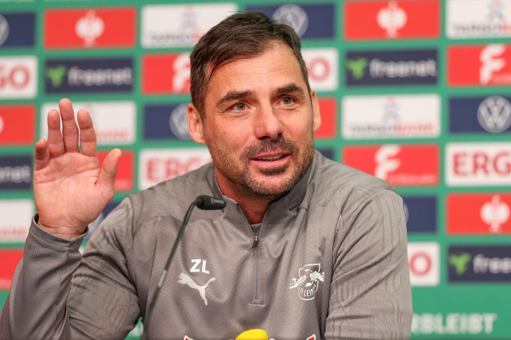 Der neue Trainer von RB Leipzig: Zsolt Löw - Foto: Jan Woitas/dpa