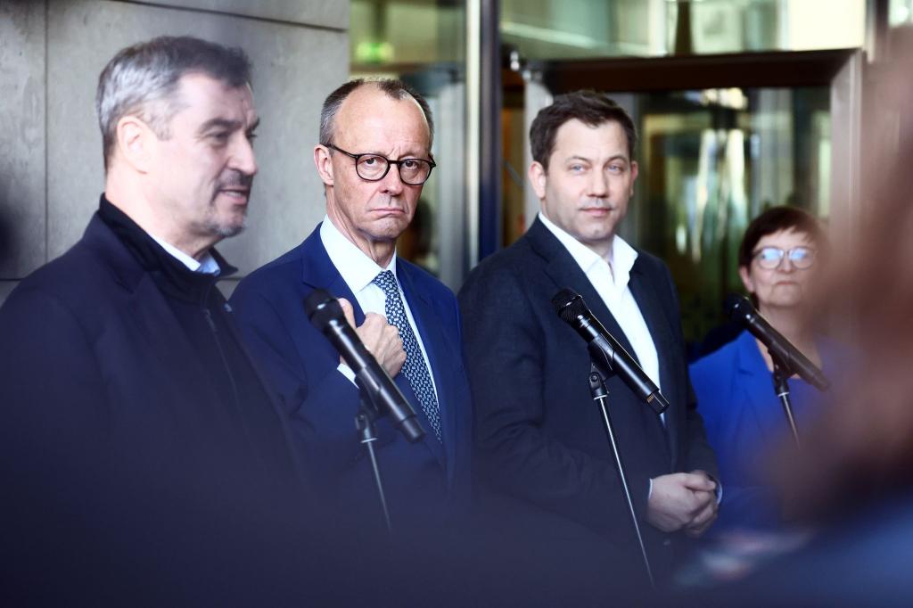 Ein Nationaler Sicherheitsrat war ein Wunsch von CDU-Chef Friedrich Merz. (Archivbild) - Foto: Christoph Soeder/dpa