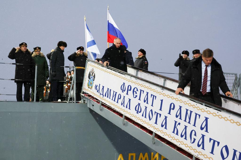 Die Aufrüstung der russischen Flotte lässt sich Kremlchef Putin im nächsten Jahrzehnt rund 87 Milliarden Euro kosten. (Archivbild) - Foto: ---/Pool Sputnik Kremlin/AP/dpa