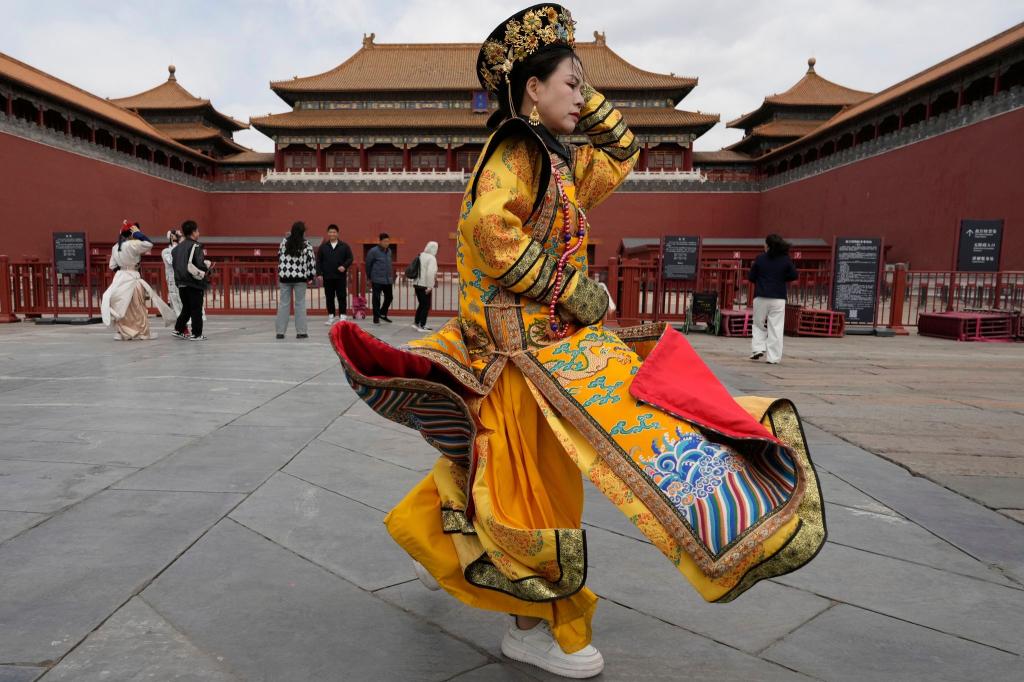 Peking schloss wegen eines Sturms auch die berühmte Verbotene Stadt. - Foto: Ng Han Guan/AP/dpa