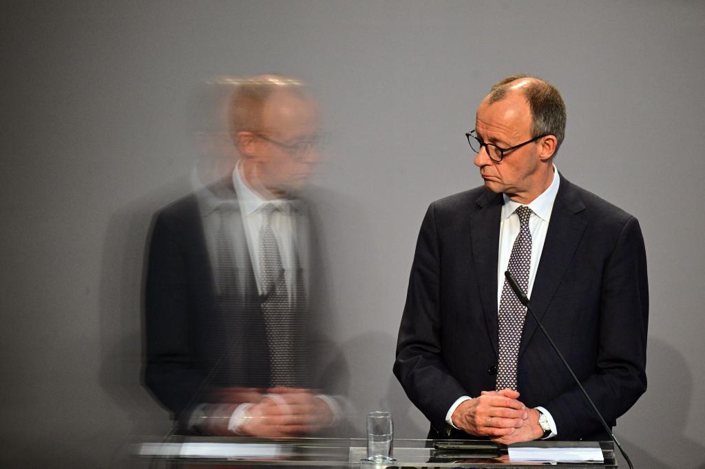 Merz will in den USA selbstbewusst auftreten. (Archivbild) - Foto: Sebastian Christoph Gollnow/dpa