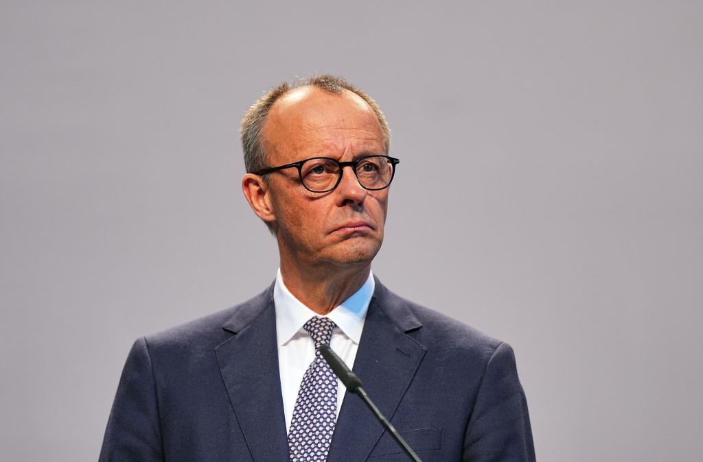Friedrich Merz äußerte sich auch zur Frage, ob er weiterhin offen dafür ist, der Ukraine Taurus-Marschflugkörper zu liefern. (Archivbild) - Foto: Michael Kappeler/dpa