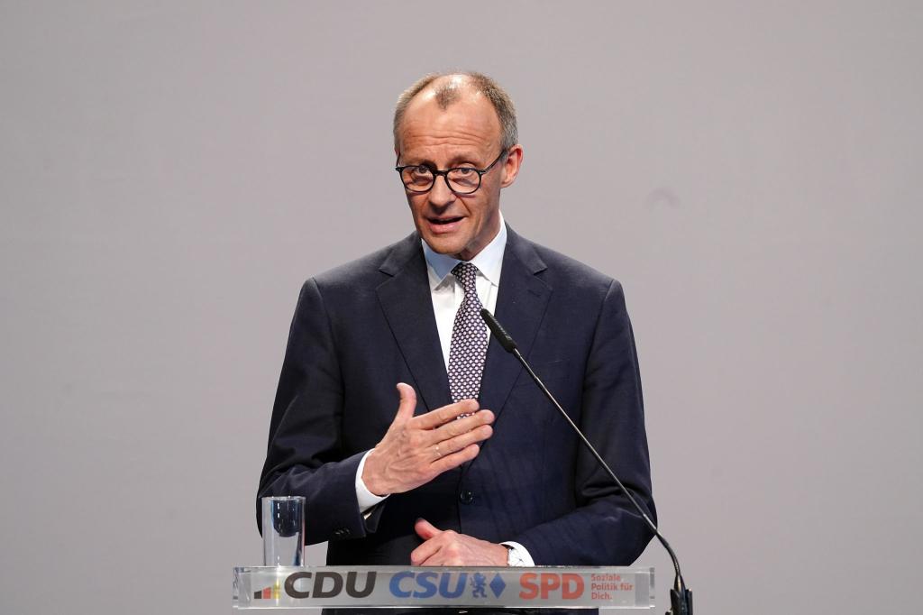 CDU-Chef Merz dürfte der nächste Kanzler werden. (Archivbild) - Foto: Kay Nietfeld/dpa